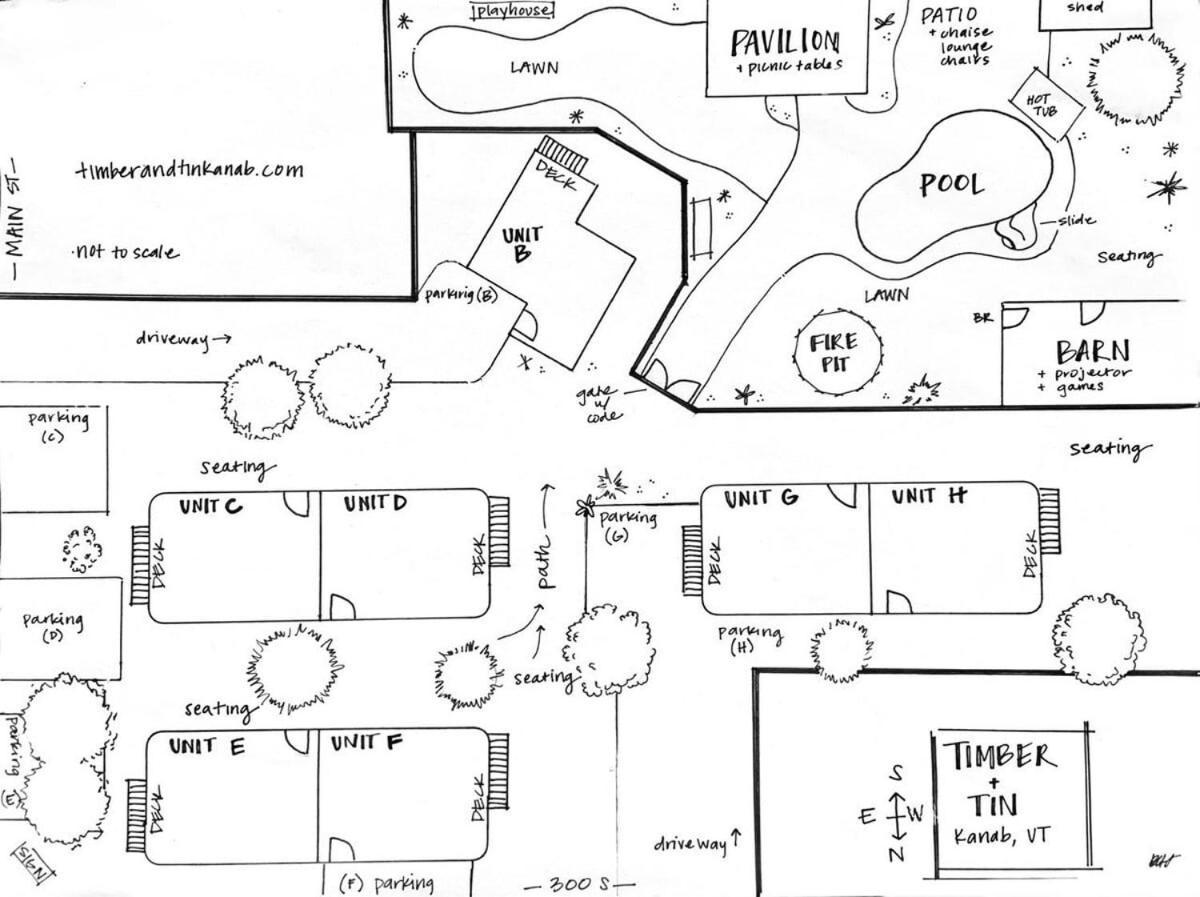 Timber & Tin G 2Bed 2Bath W Pool & Rooftop Deck カナブ エクステリア 写真
